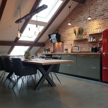 Penthouse Am Alten Zeughaus เฟลนส์บวร์ก ภายนอก รูปภาพ